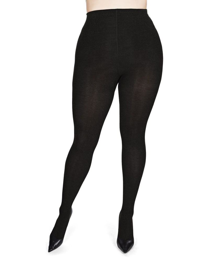 Ladies top ribbed tights